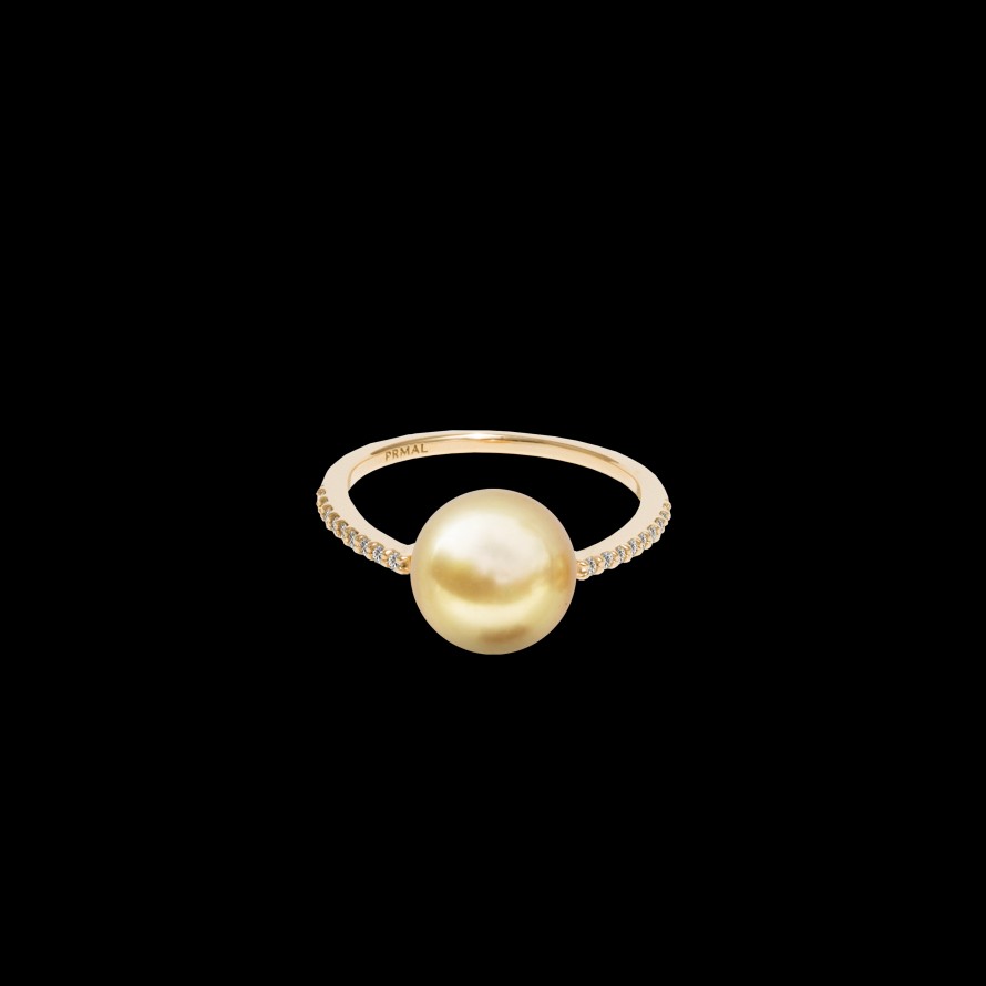 Ring Loyal.e Paris | Golden Pearl Oval Ring