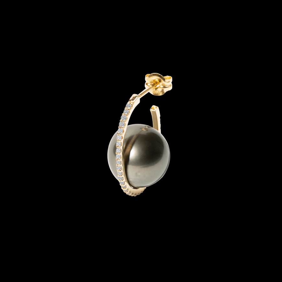 Pierced Earrings Loyal.e Paris | Wrap Pearl Earring