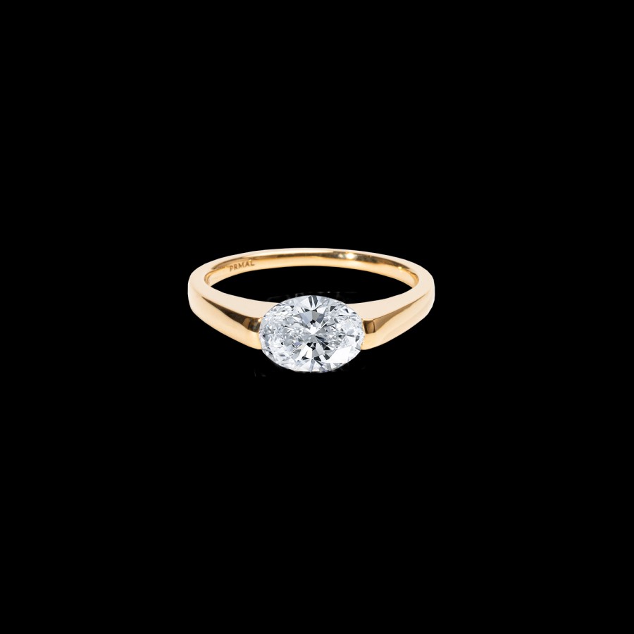 Ring Loyal.e Paris | Facet 1Ct Oval Ring