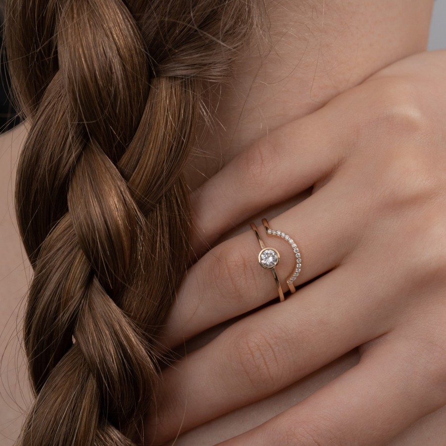 Ring Loyal.e Paris | Stacking Half Circle Ring