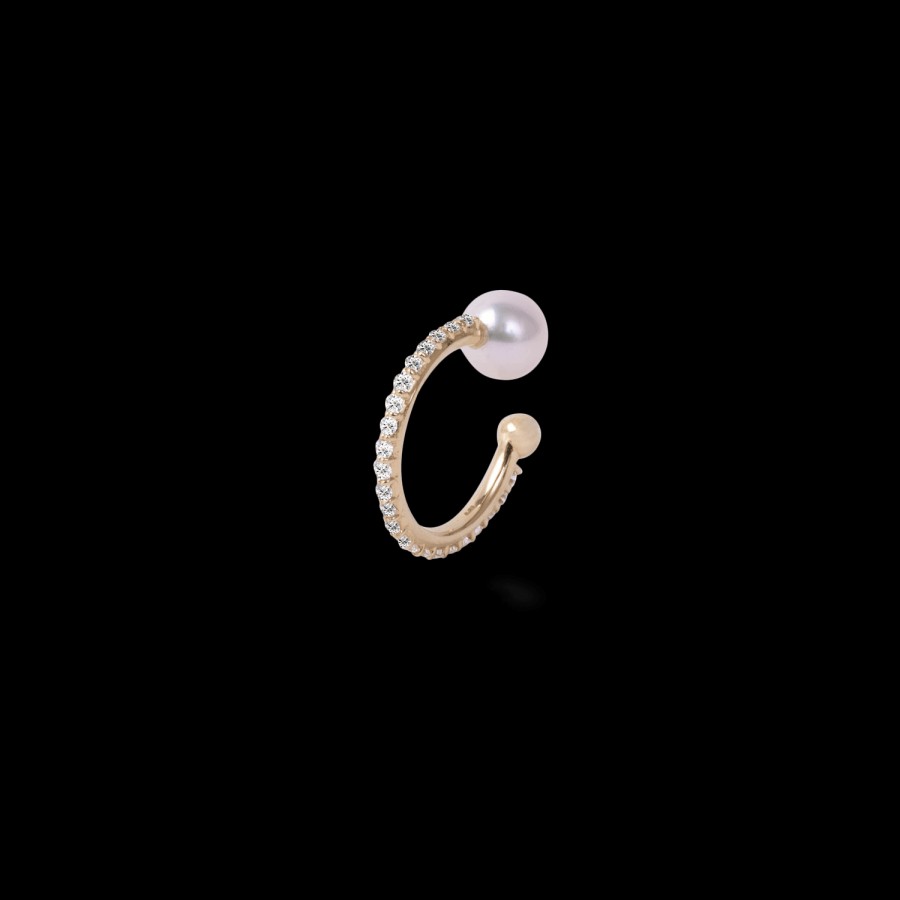 Ear Cuff Loyal.e Paris | Ball Ear Cuff [Pearl]