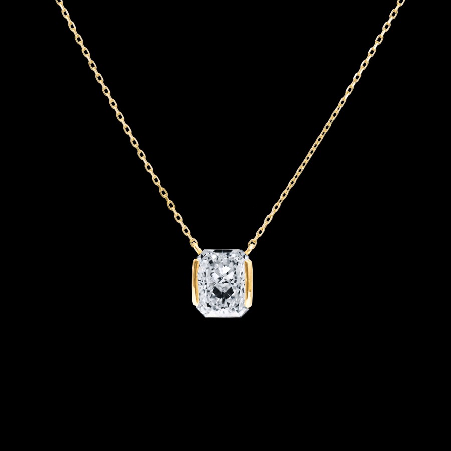 Necklace Loyal.e Paris | Facet 1Ct Radiant Necklace