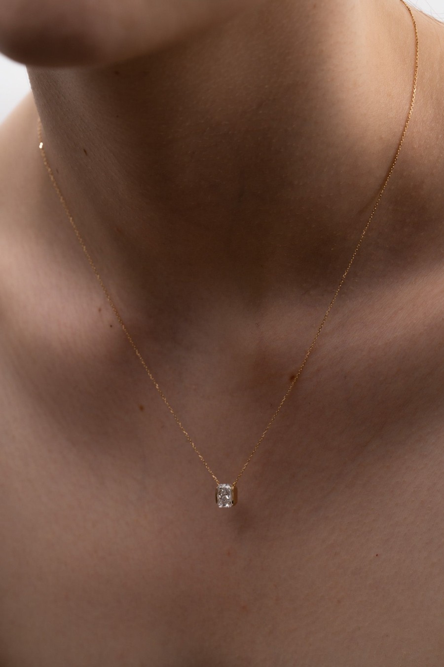 Necklace Loyal.e Paris | Facet 1Ct Radiant Necklace