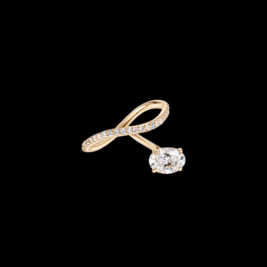 Ring Loyal.e Paris | Peek 1Ct Oval Wave Ring