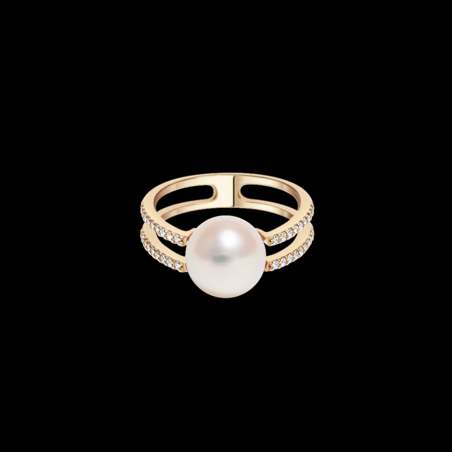 Ring Loyal.e Paris | Pearl Double Oval Ring