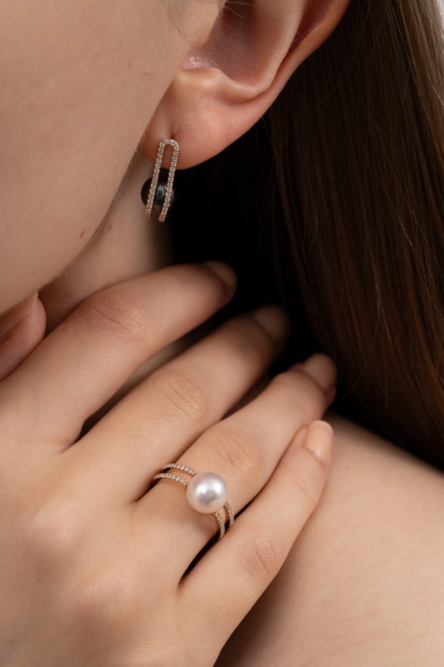 Ring Loyal.e Paris | Pearl Double Oval Ring