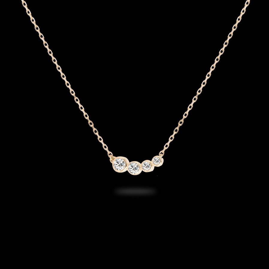 Necklace Loyal.e Paris | Quartet Diamond Necklace