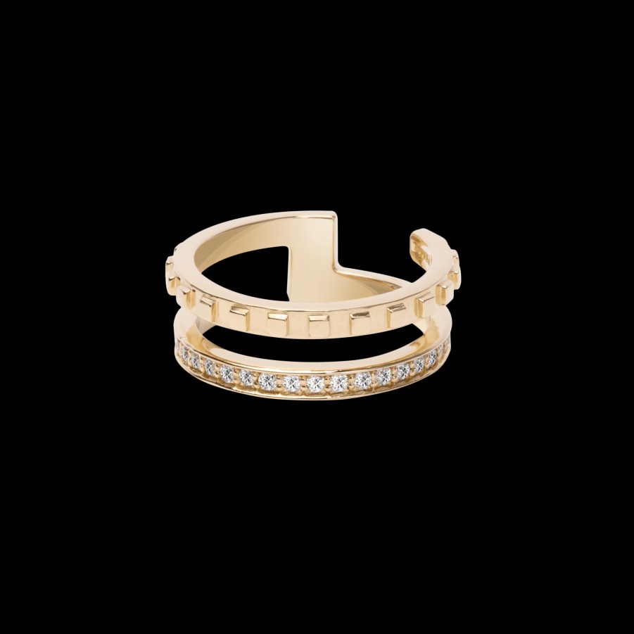 Ring Loyal.e Paris | Block Double Ring N