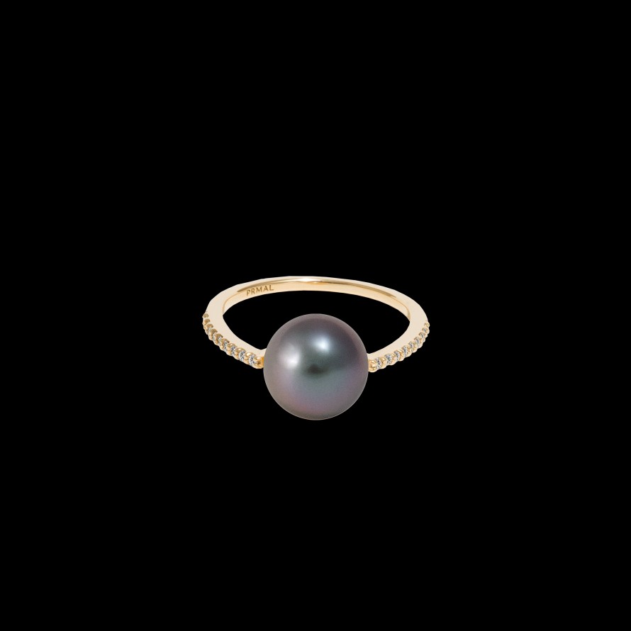 Ring Loyal.e Paris | Black Pearl Oval Ring